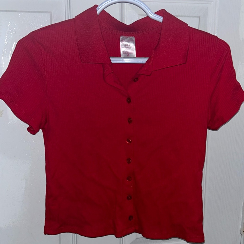 NEW No Boundaries Red top